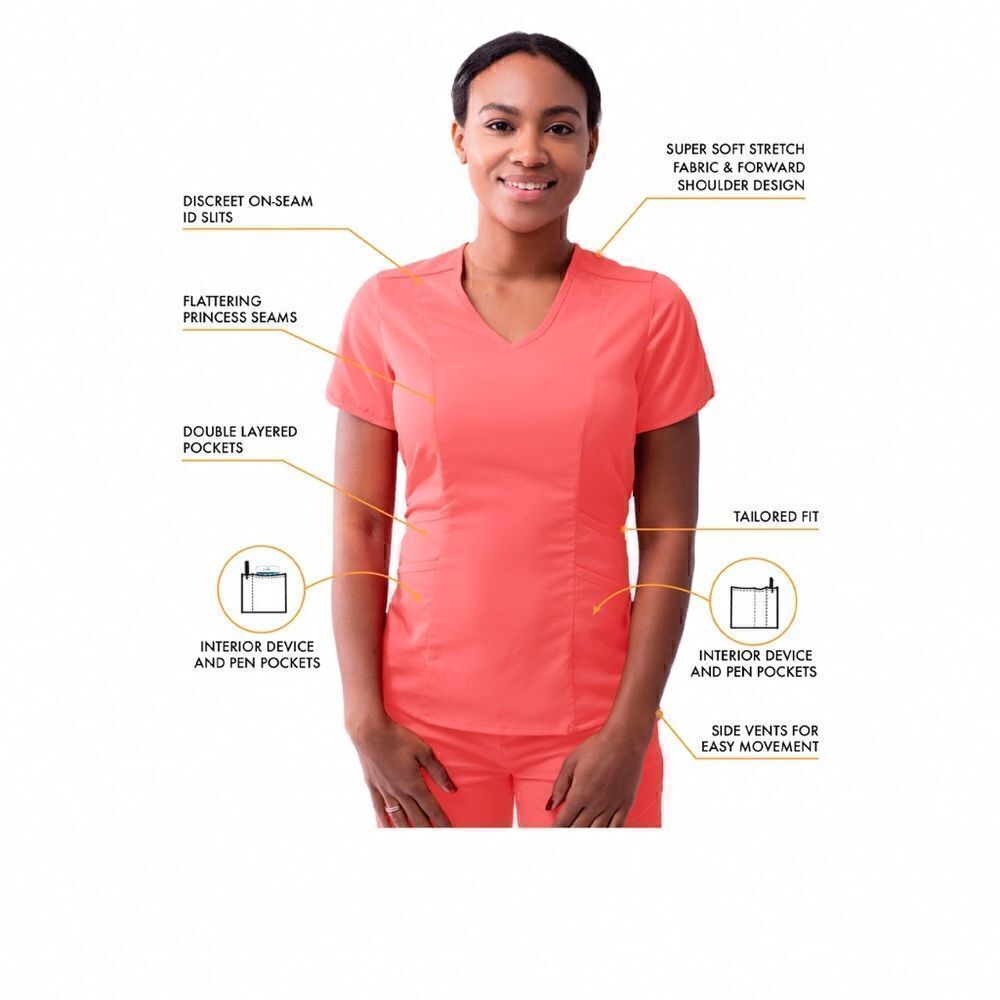 ADAR Pro Core Classic Scrub Top Bundle of 3 - Picture 12 of 12